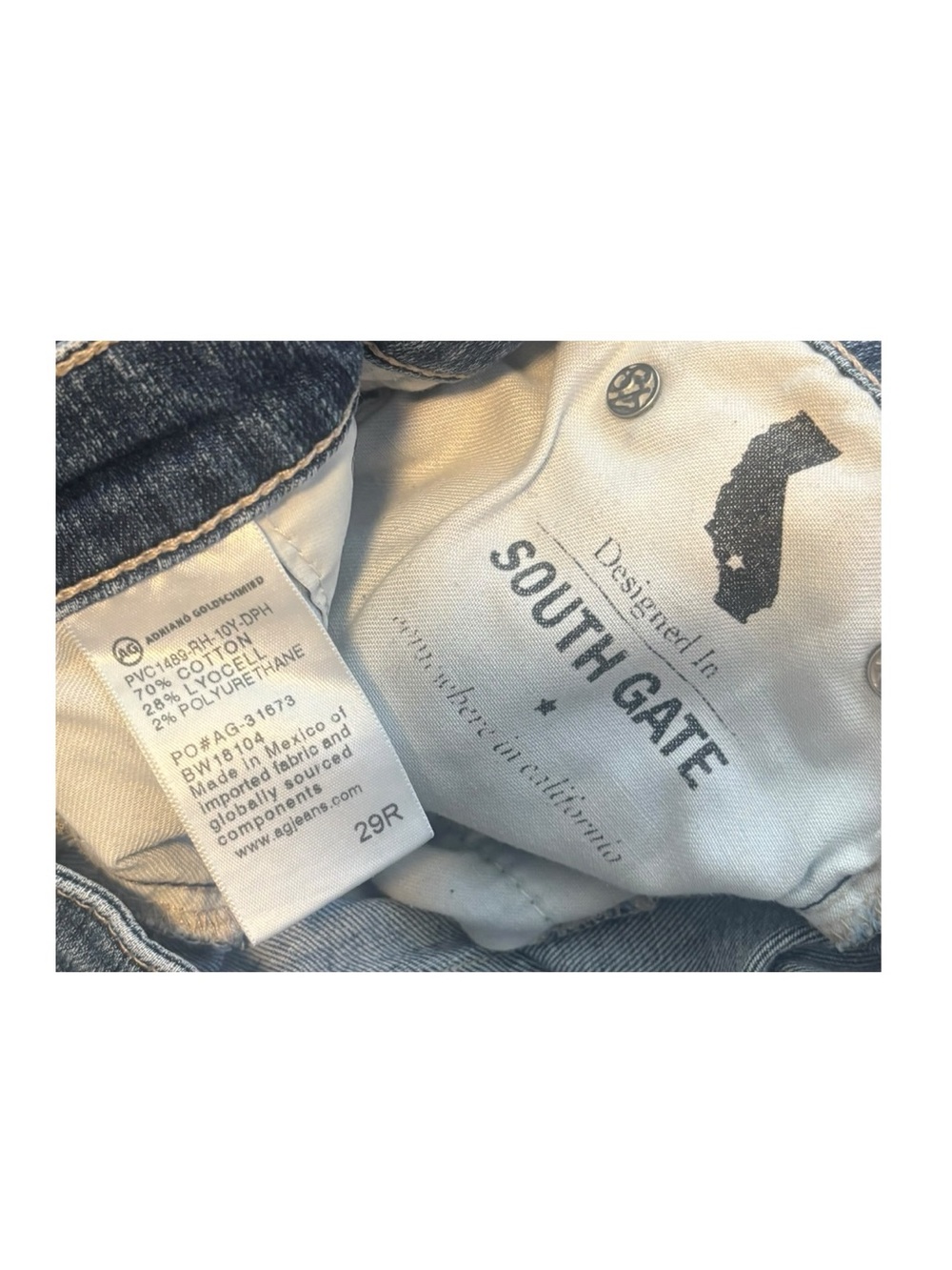 Adriano Goldschmied Cuffed Denim Shorts - Picture 4 of 4
